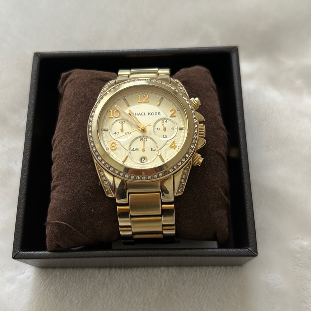 Michael Kors gold watch MK5166